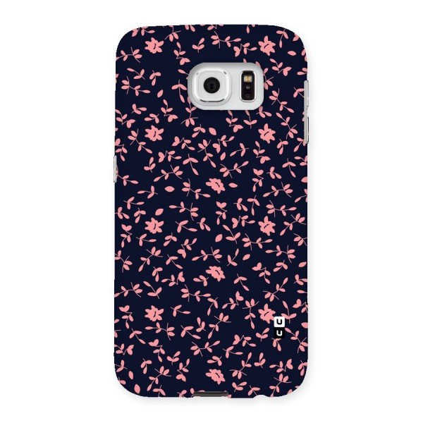 Pink Plant Design Back Case for Samsung Galaxy S6
