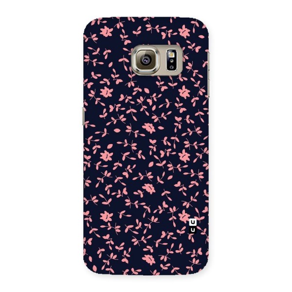 Pink Plant Design Back Case for Samsung Galaxy S6 Edge