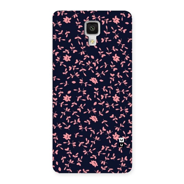Pink Plant Design Back Case for Xiaomi Mi 4