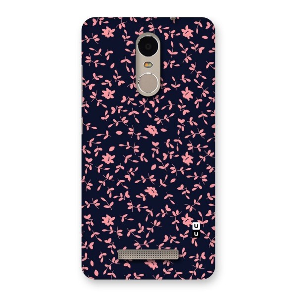 Pink Plant Design Back Case for Xiaomi Redmi Note 3