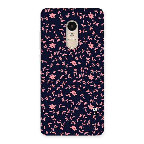 Pink Plant Design Back Case for Xiaomi Redmi Note 4
