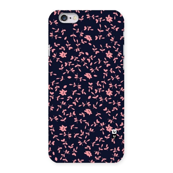 Pink Plant Design Back Case for iPhone 6 6S