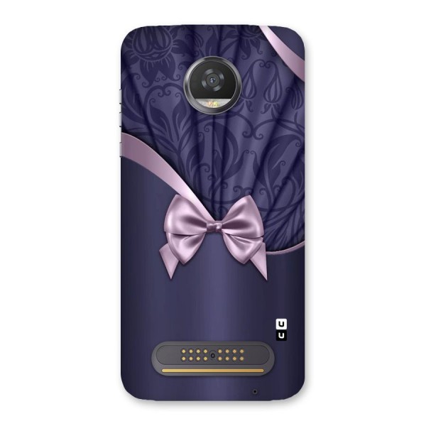 Pink Ribbon Back Case for Moto Z2 Play