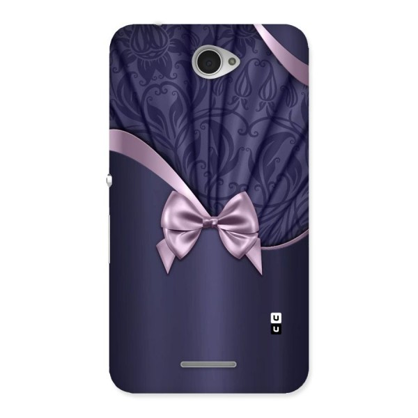 Pink Ribbon Back Case for Sony Xperia E4