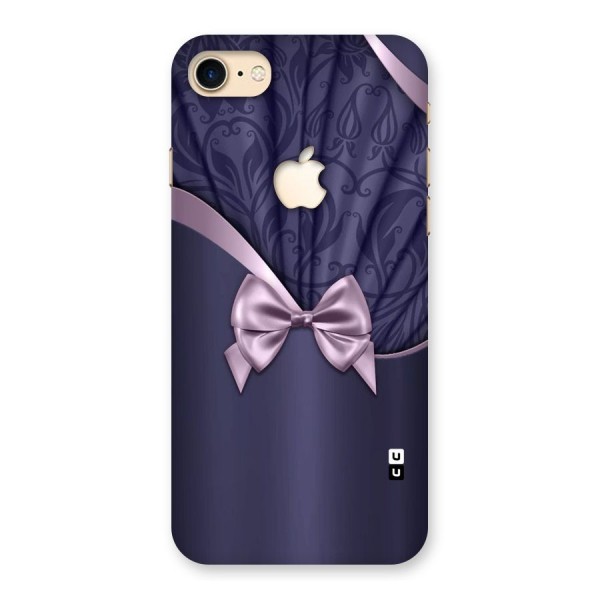 Pink Ribbon Back Case for iPhone 7 Apple Cut