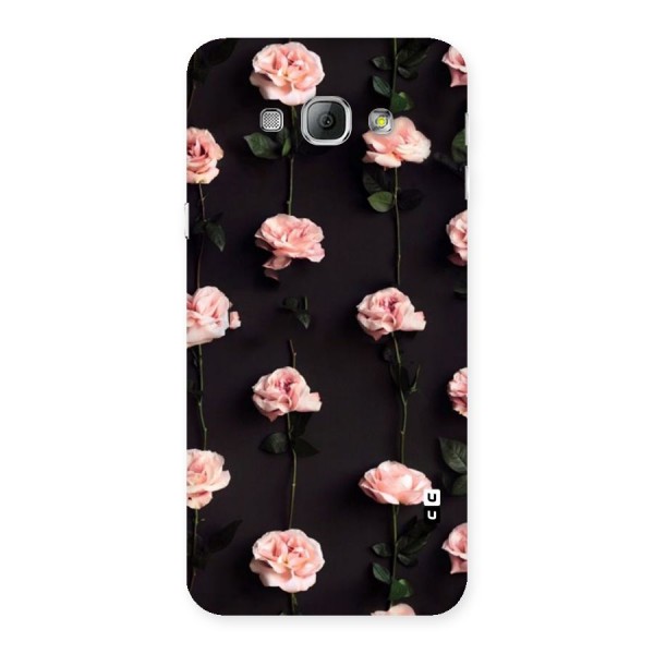 Pink Roses Back Case for Galaxy A8