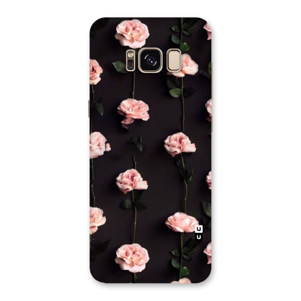 Pink Roses Back Case for Galaxy S8