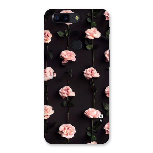 Pink Roses Back Case for OnePlus 5T