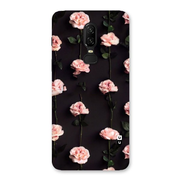 Pink Roses Back Case for OnePlus 6