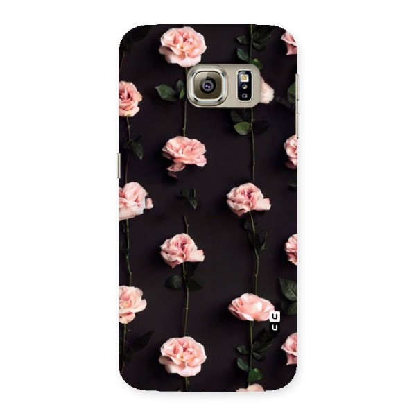 Pink Roses Back Case for Samsung Galaxy S6 Edge