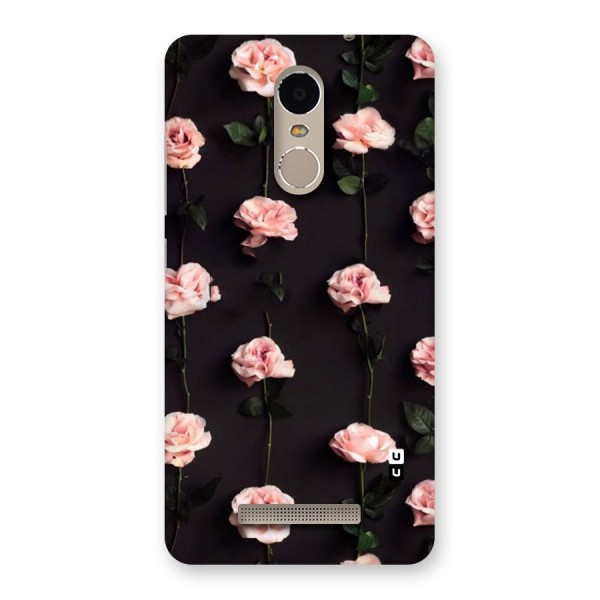 Pink Roses Back Case for Xiaomi Redmi Note 3