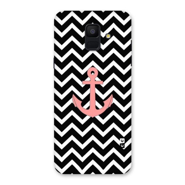 Pink Sailor Back Case for Galaxy A6 (2018)