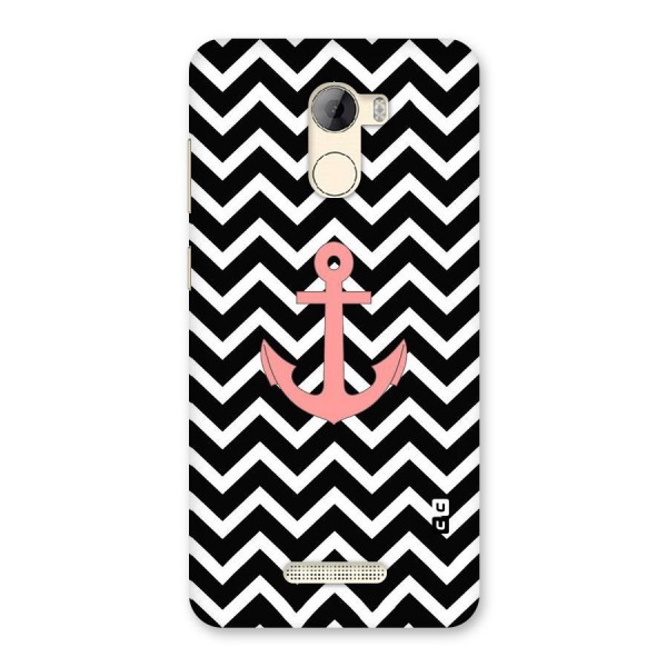 Pink Sailor Back Case for Gionee A1 LIte
