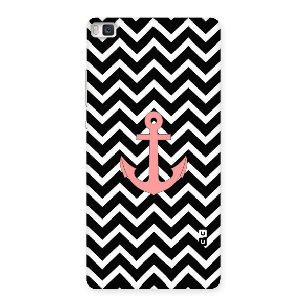 Pink Sailor Back Case for Huawei P8