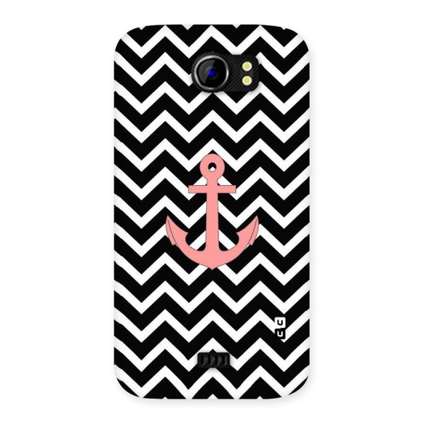 Pink Sailor Back Case for Micromax Canvas 2 A110