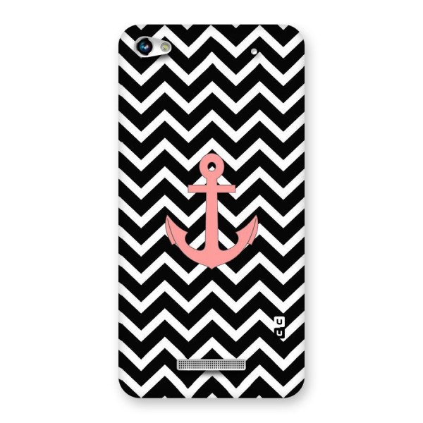 Pink Sailor Back Case for Micromax Hue 2