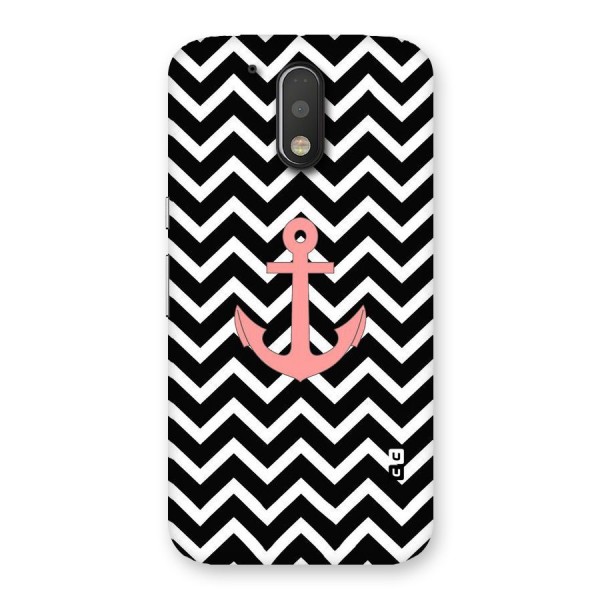 Pink Sailor Back Case for Motorola Moto G4