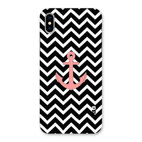 Pink Sailor Back Case for iPhone XS