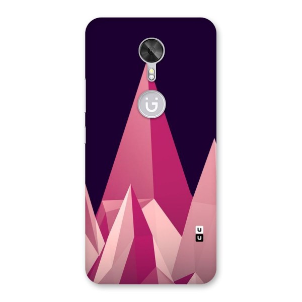 Pink Sharp Back Case for Gionee A1