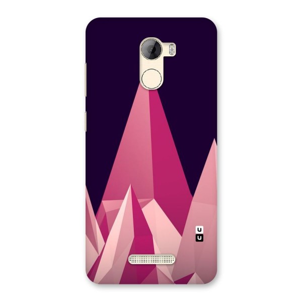 Pink Sharp Back Case for Gionee A1 LIte