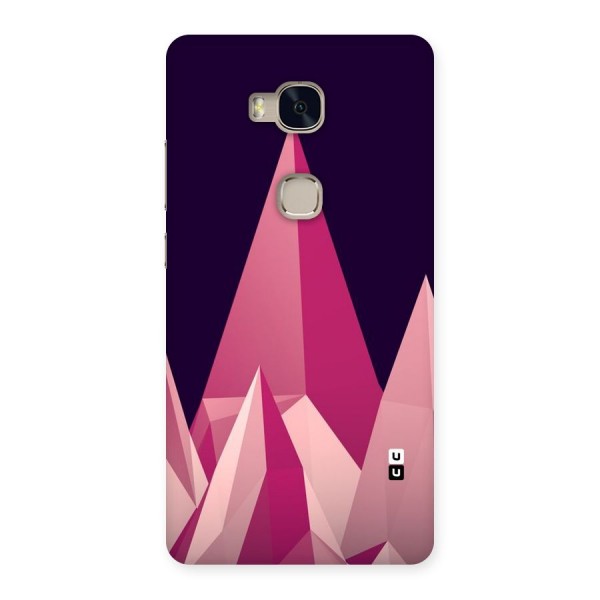 Pink Sharp Back Case for Huawei Honor 5X