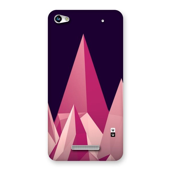 Pink Sharp Back Case for Micromax Hue 2