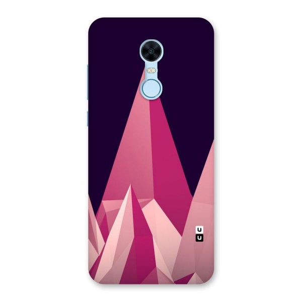 Pink Sharp Back Case for Redmi Note 5