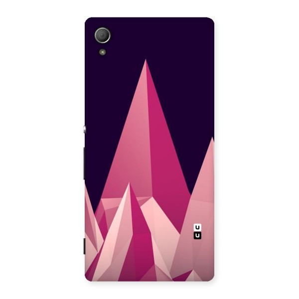 Pink Sharp Back Case for Xperia Z4