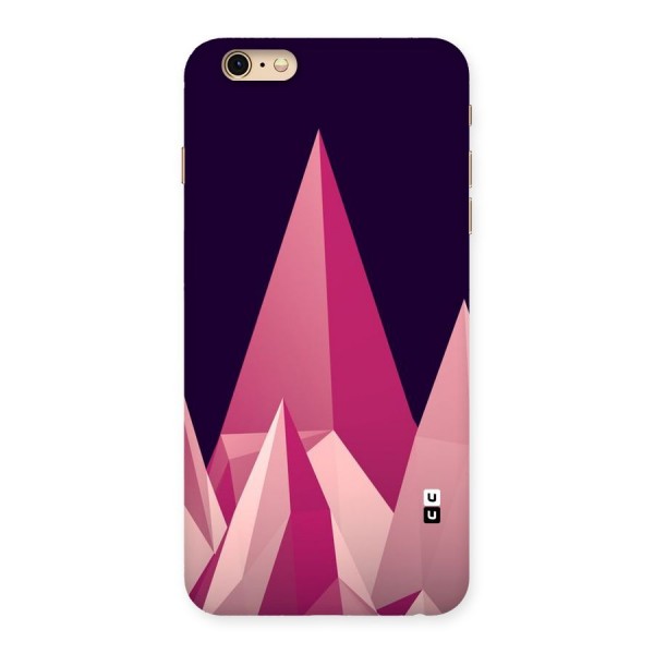 Pink Sharp Back Case for iPhone 6 Plus 6S Plus