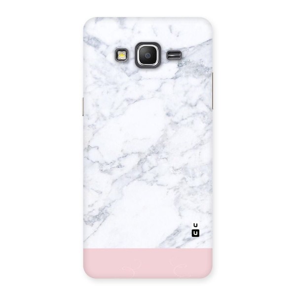 Pink White Merge Marble Back Case for Galaxy Grand Prime