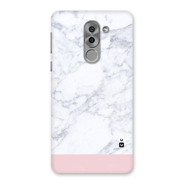 Pink White Merge Marble Back Case for Honor 6X