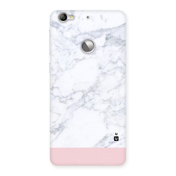 Pink White Merge Marble Back Case for LeTV Le 1s