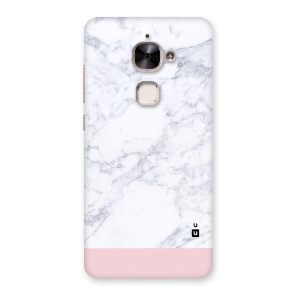 Pink White Merge Marble Back Case for Le 2