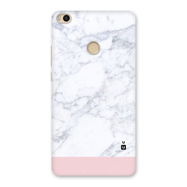 Pink White Merge Marble Back Case for Mi Max 2