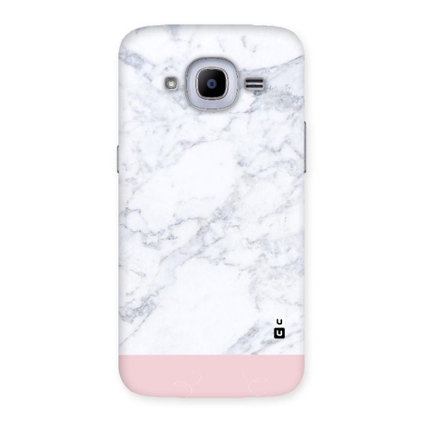 Pink White Merge Marble Back Case for Samsung Galaxy J2 Pro