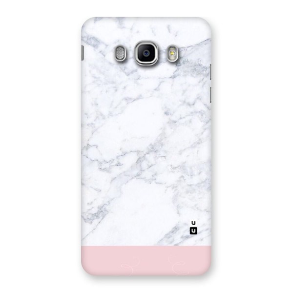 Pink White Merge Marble Back Case for Samsung Galaxy J5 2016