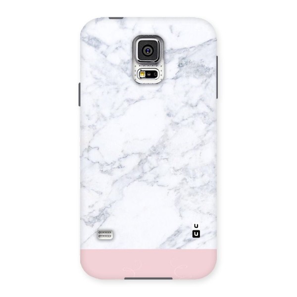 Pink White Merge Marble Back Case for Samsung Galaxy S5