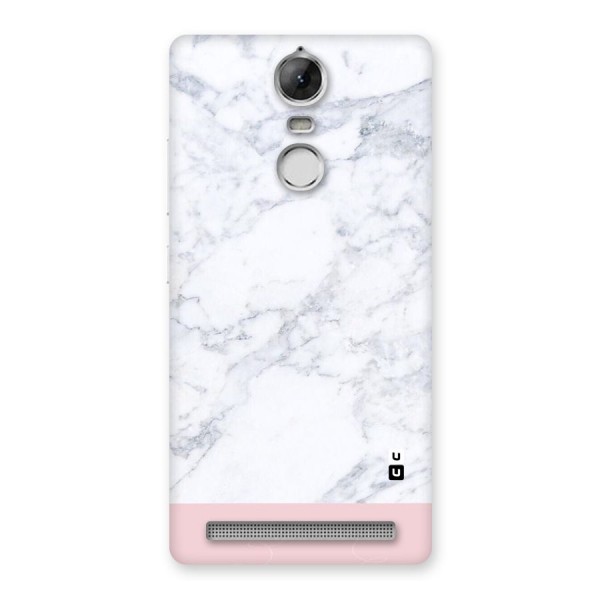 Pink White Merge Marble Back Case for Vibe K5 Note
