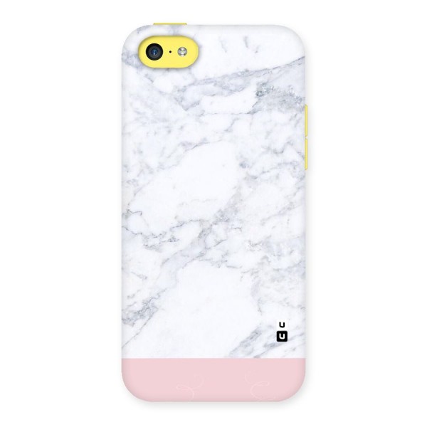 Pink White Merge Marble Back Case for iPhone 5C