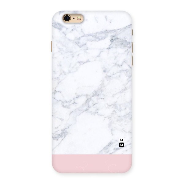 Pink White Merge Marble Back Case for iPhone 6 Plus 6S Plus