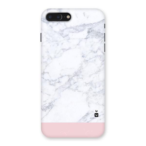 Pink White Merge Marble Back Case for iPhone 7 Plus