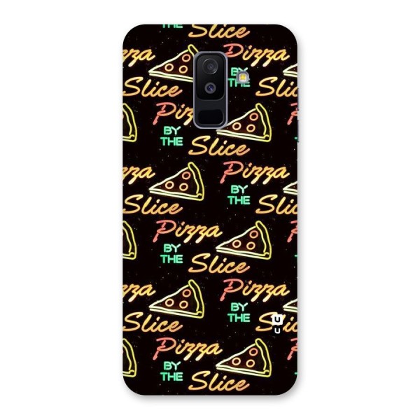 Pizza By Slice Back Case for Galaxy A6 Plus