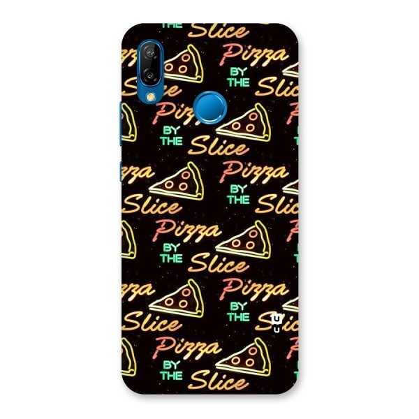 Pizza By Slice Back Case for Huawei P20 Lite