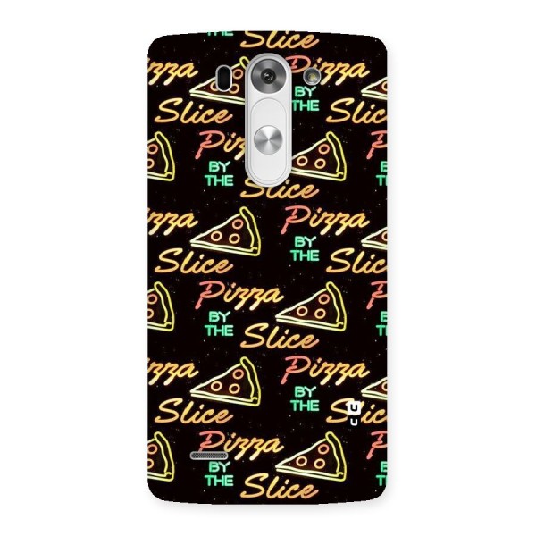 Pizza By Slice Back Case for LG G3 Beat
