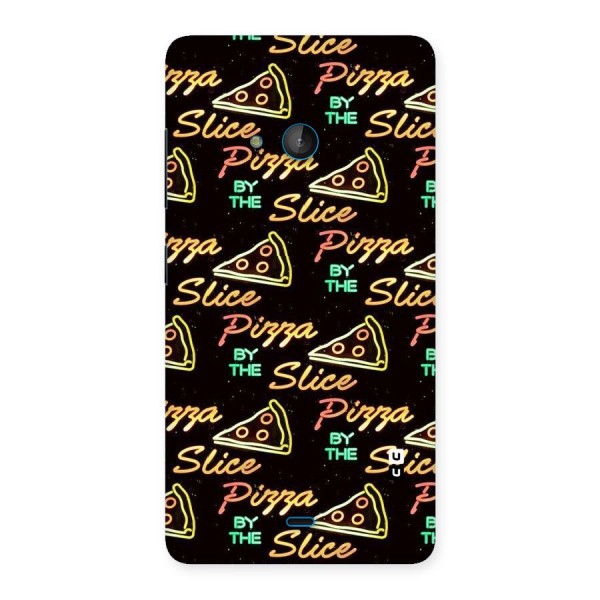 Pizza By Slice Back Case for Lumia 540