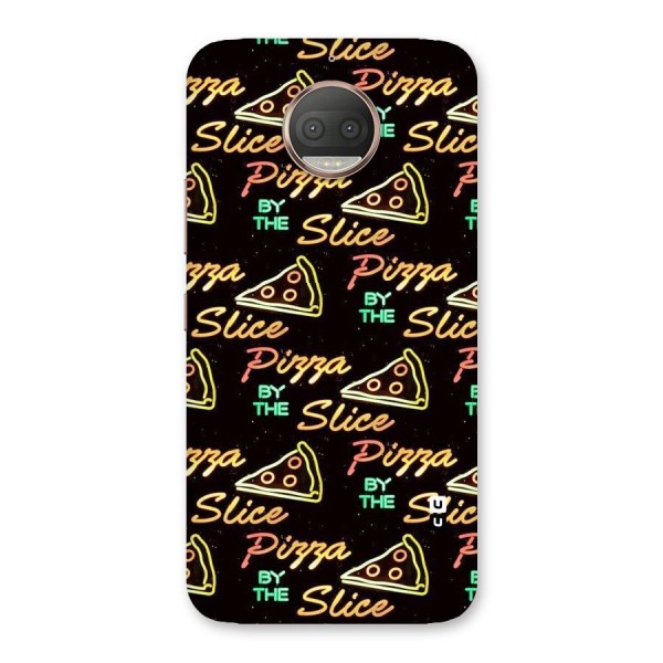Pizza By Slice Back Case for Moto G5s Plus