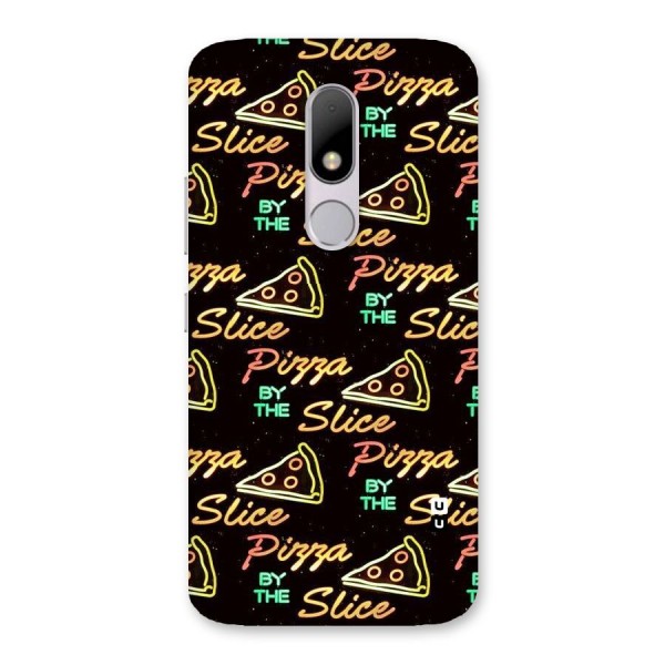 Pizza By Slice Back Case for Moto M