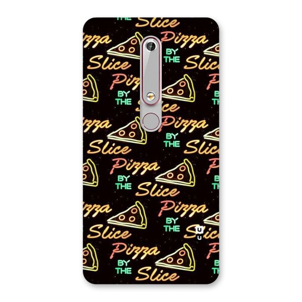 Pizza By Slice Back Case for Nokia 6.1
