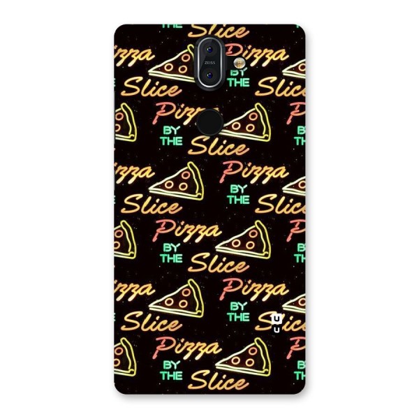 Pizza By Slice Back Case for Nokia 8 Sirocco