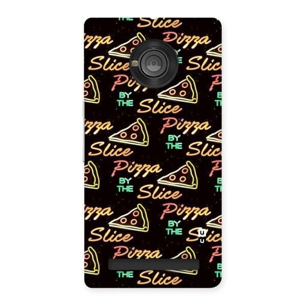 Pizza By Slice Back Case for Yu Yuphoria